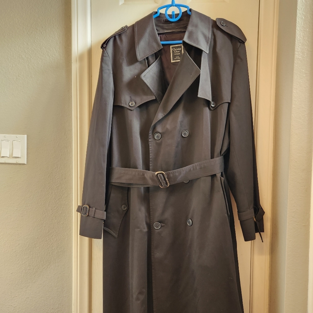 Christian Dior Monsieur vintage trenchcoat size 44L